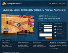 lead generation landing page split test
