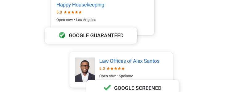 Google Local Services Ads Example